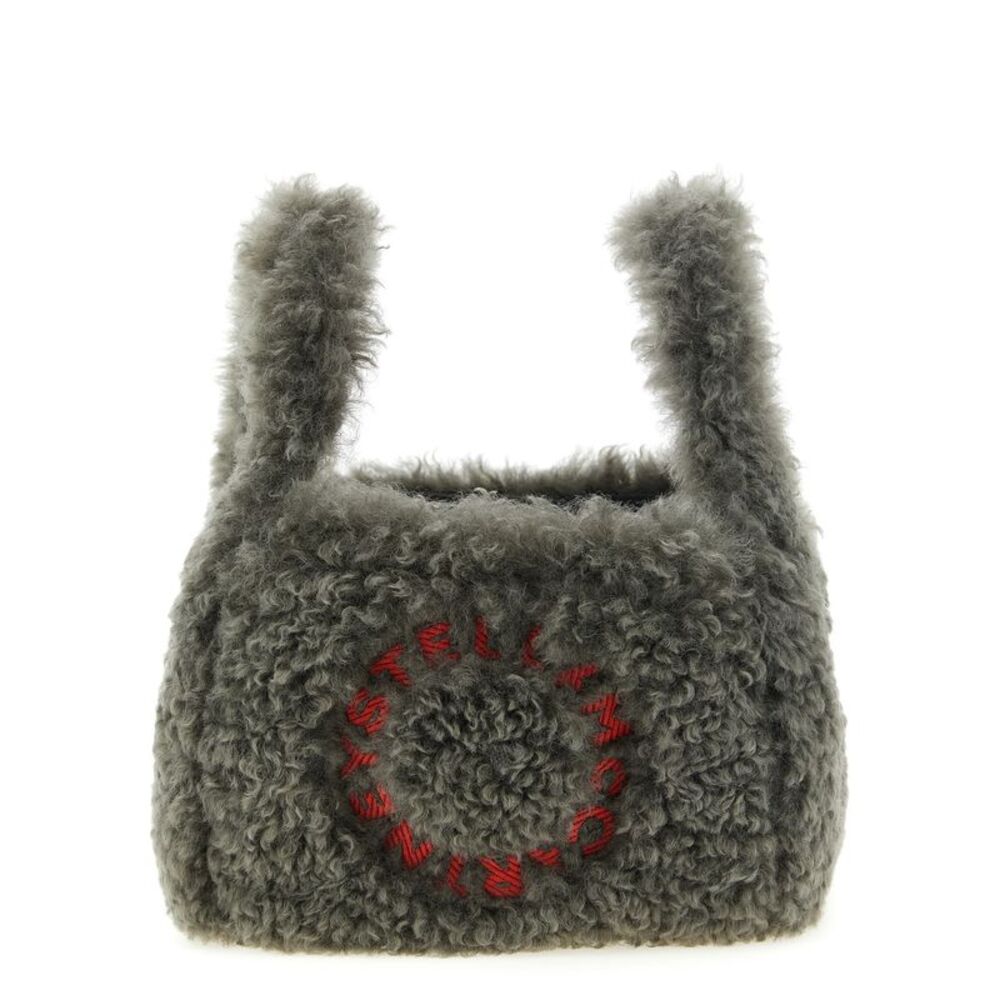 Stella McCartney Gray Polyester Shoulder Women's Bag